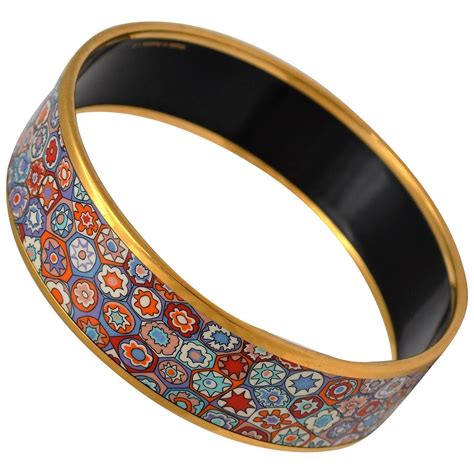 hermes printed bangle